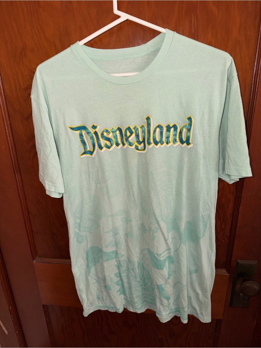 Official Disneyland Mint Green Logo T-Shirt